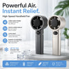 Mini Handheld Fan (4 Speeds)
