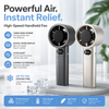 Handheld mini fan, powerful 400mAh wind speed, convenient USB charging, suitable for travel, outdoor activities, and summer